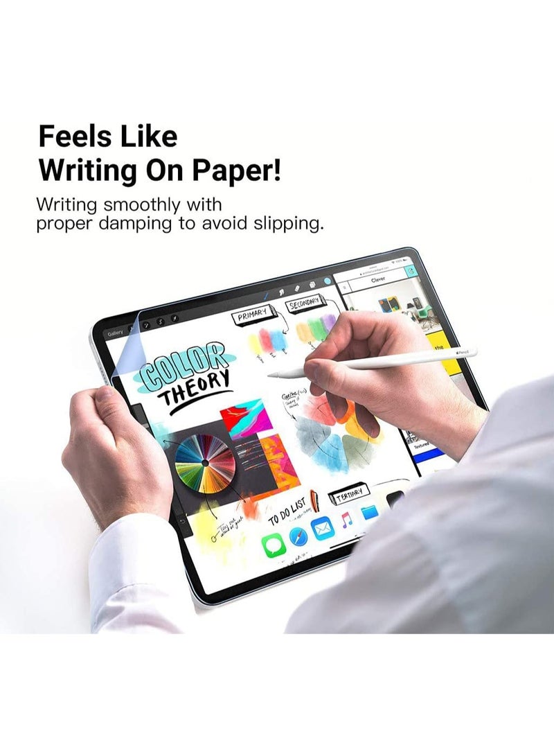 2 Pack Paperfeel Screen Protector Compatible with Surface Pro 11 2024/10/9/8/X (13 Inch), Matte PET Film for Natural Writing, Anti-Glare, Anti-Scratch, Easy Installation - Image 2